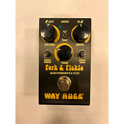 Way Huge Electronics PORK AND PICKLE Bass Effect Pedal