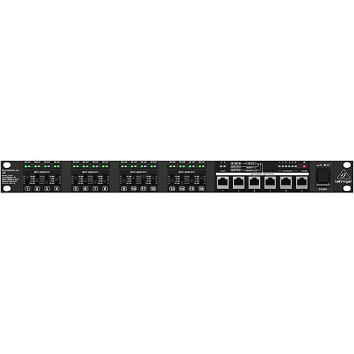 POWERPLAY P16-I 16-Channel 19'' Input Module with Analog and ADAT Optical Inputs