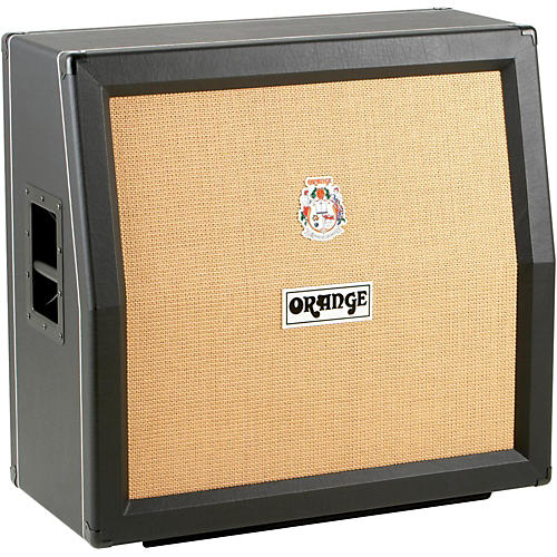 Orange Amplifiers PPC Series PPC412-A 240W 4x12 Guitar Speaker Cabinet Black Slant