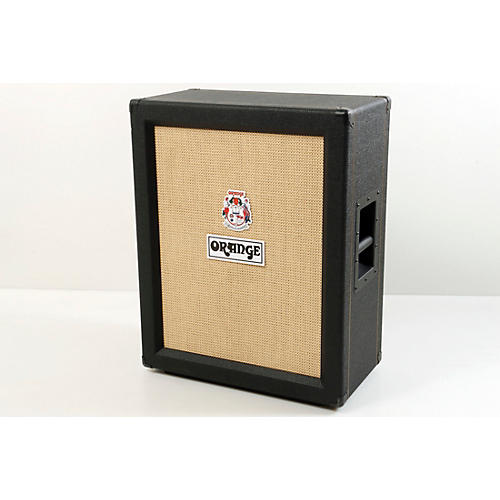 Orange Amplifiers PPC212V Vertical 2x12 Guitar Speaker Cabinet Condition 3 - Scratch and Dent Black 197881077082