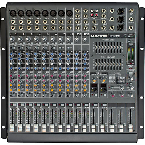 PPM1012 12-Channel 1600W Powered Mixer