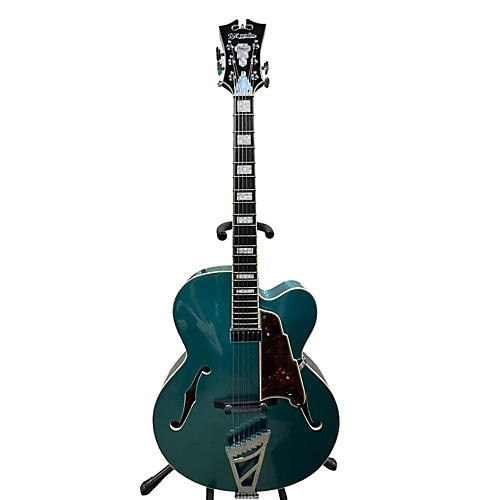 D'Angelico PREMIER EXL-1 Hollow Body Electric Guitar Ocean Turquoise