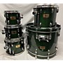 Used Pearl PRESTIGE SESSION SELECT Drum Kit Emerald Green