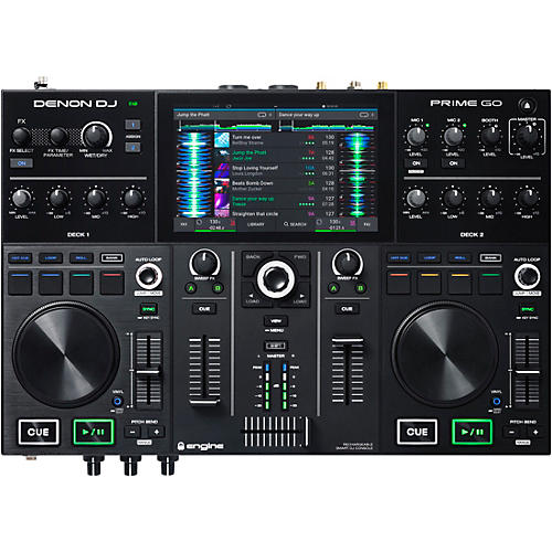 Denon DJ Prime GO Rechargeable 2-Channel Standalone DJ Controller Condition 1 - Mint