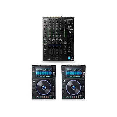 Denon PRIME Package With X1850 Mixer and Pair of SC6000 Media Players