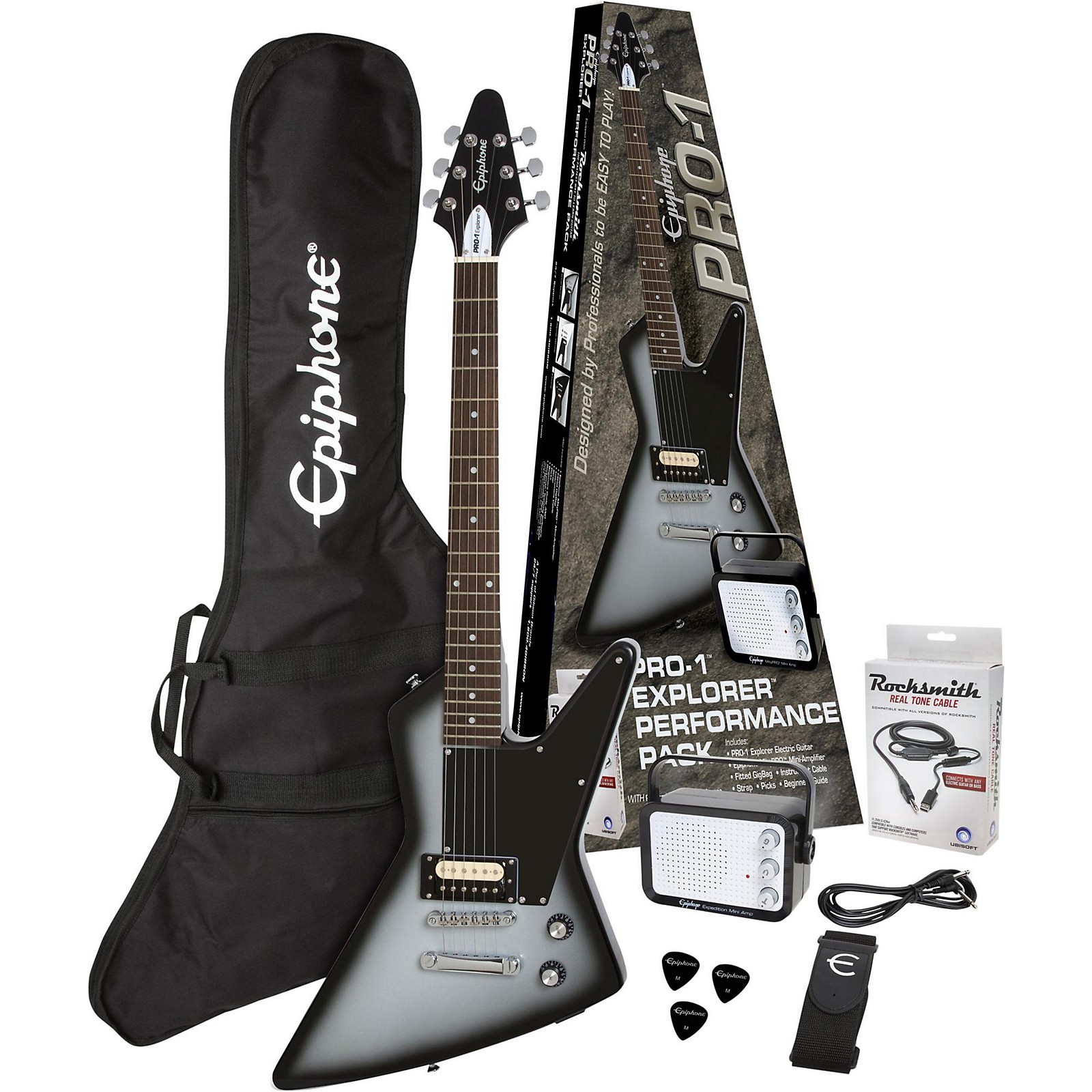 Epiphone PRO1 Explorer Electric Guitar Pack Musician's Friend