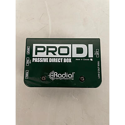 Radial Engineering PRO DI Direct Box