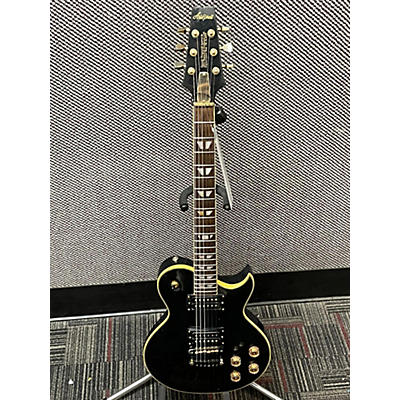 Aria PRO II PE BLACK AND GOLD Solid Body Electric Guitar