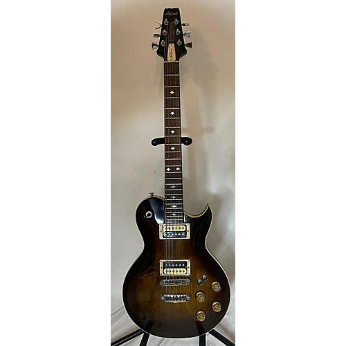 Aria PRO II PE-R60 Solid Body Electric Guitar Brown Sunburst