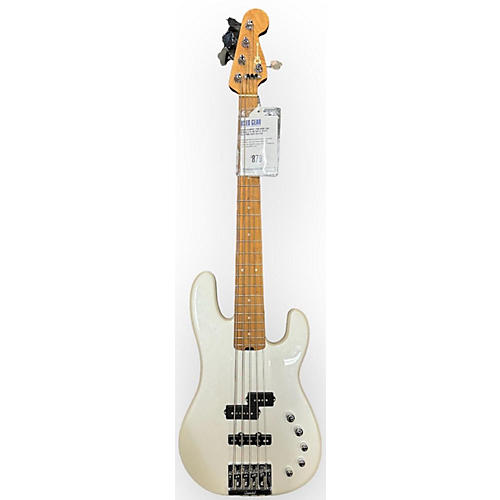 Charvel PRO MOD SAN DIMAS V PJ Electric Bass Guitar Olympic White