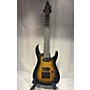 Used Jackson PRO SERIES DINKY DK MODERN EVERTUNE 7 STRING Solid Body Electric Guitar GOLD SPARKLE