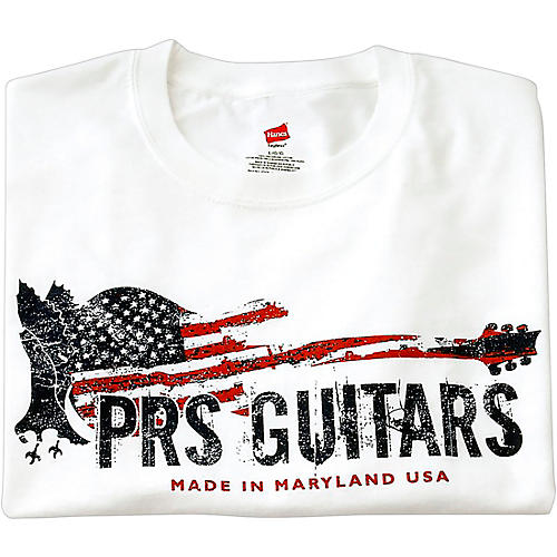 PRS PRS Patriotic T-Shirt Medium White