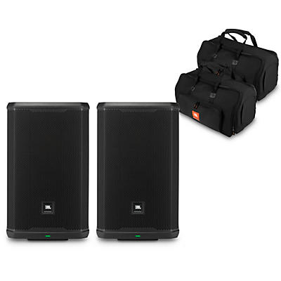 JBL PRX912 12" Powered Speaker Package With Bags