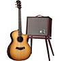 Taylor PS14c Brazilian Rosewood 50th Anniversary Limited-Edition Grand Auditorium Acoustic-Electric Guitar With Matching Circa 74 Amp Honey Sunburst