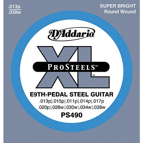 PS490 ProSteels E9th Pedal Steel Guitar Strings