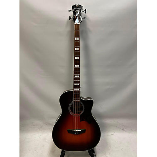 D'Angelico PSBG700 Acoustic Bass Guitar Vintage Sunburst