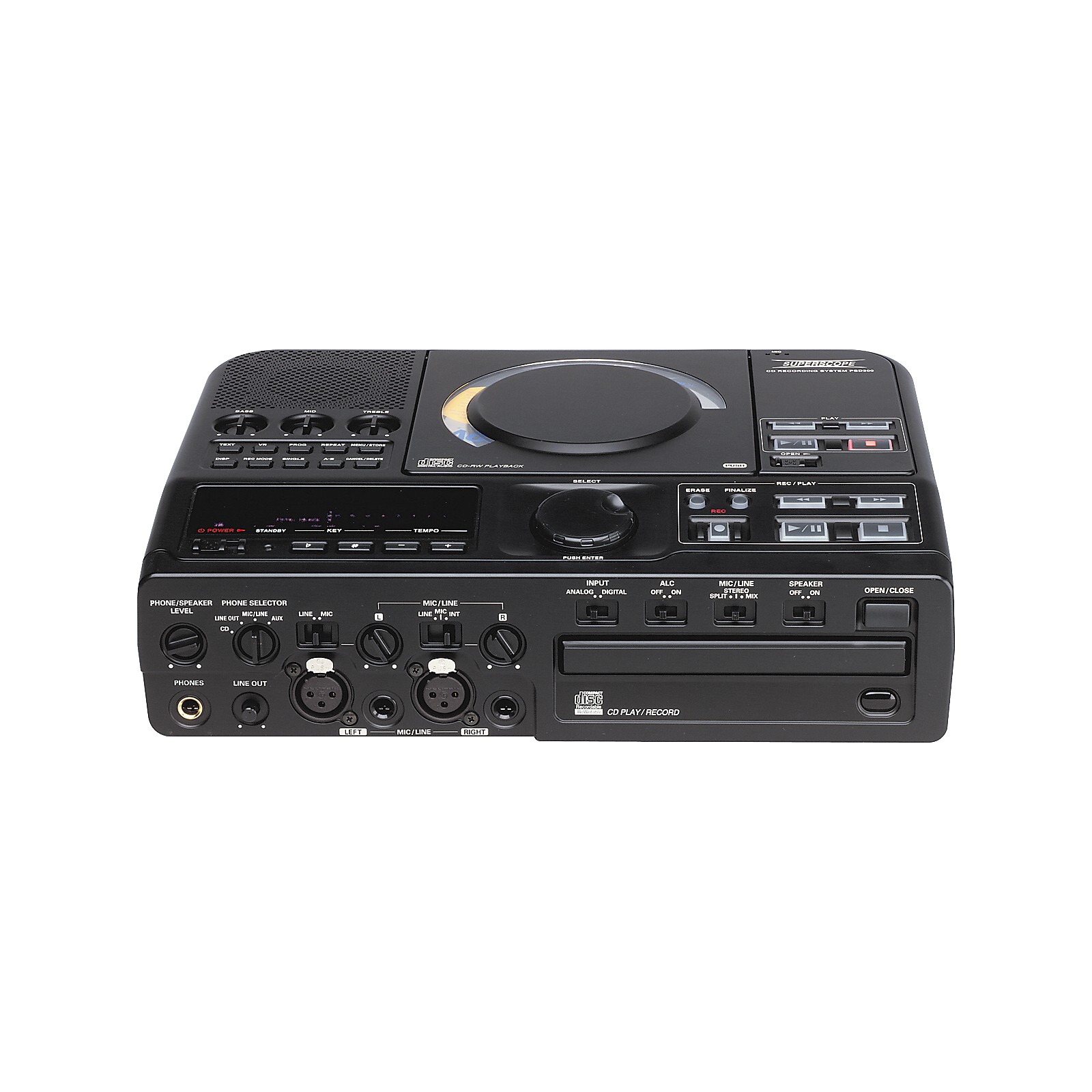 Gear One PSD300 Dual-Well Portable CD Recorder | Musician's Friend