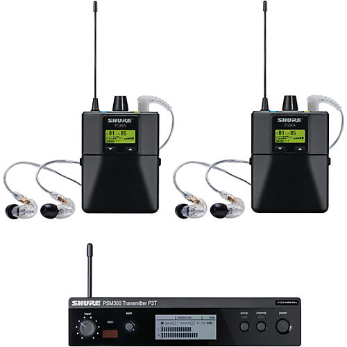 Shure PSM 300 Twin Pack Pro Frequency H20