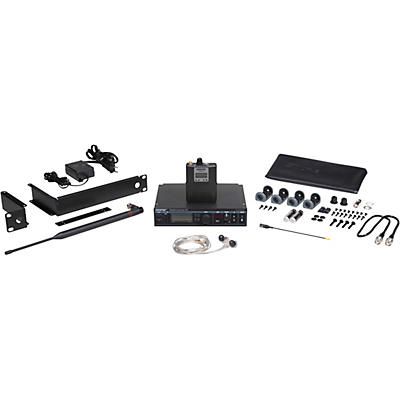 Shure PSM 900 Personal Monitor System With Rackmountable Transmitter, Rechargeable Bodypack Receiver and SE425 Earphones