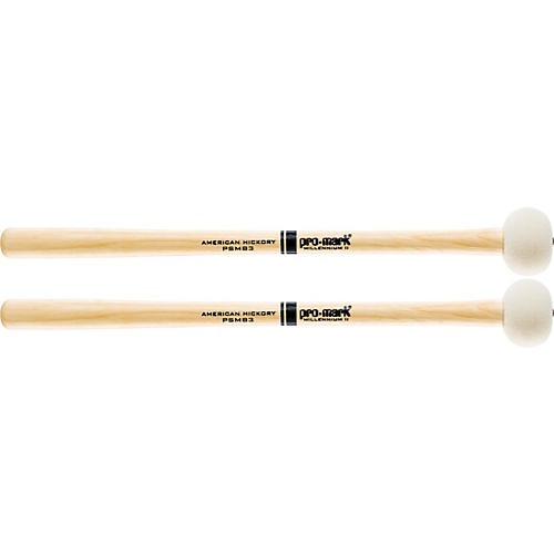 Promark PSMB Marching Bass Drum Mallets PSMB3 Medium Small