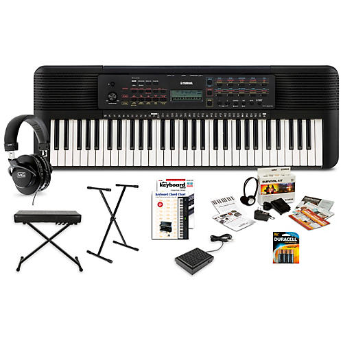 Yamaha PSR-E273 61-Key Portable Keyboard Deluxe Package