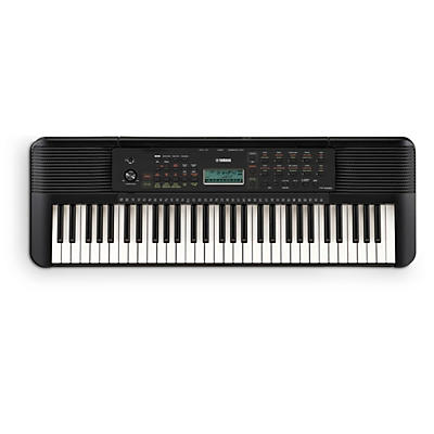 Yamaha PSR-E283 61-Key Portable Keyboard With Power Adapter