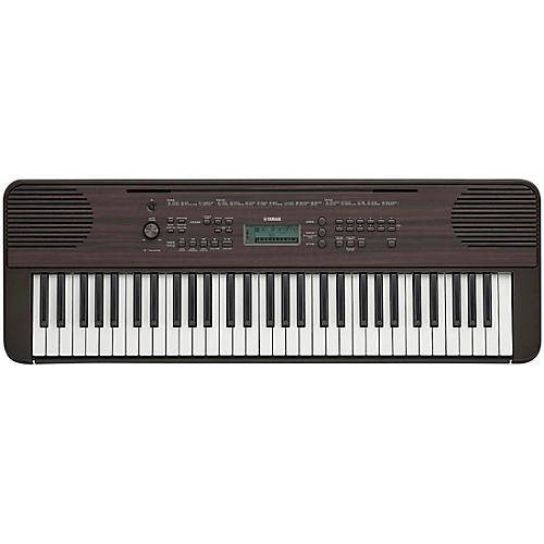 Yamaha PSR-E360 61-Key Portable Keyboard Walnut