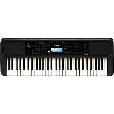 Yamaha PSR-E383 61-Key Portable Keyboard With Power Adapter