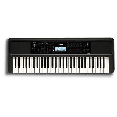 Yamaha PSR-E383 61-Key Portable Keyboard With Power Adapter