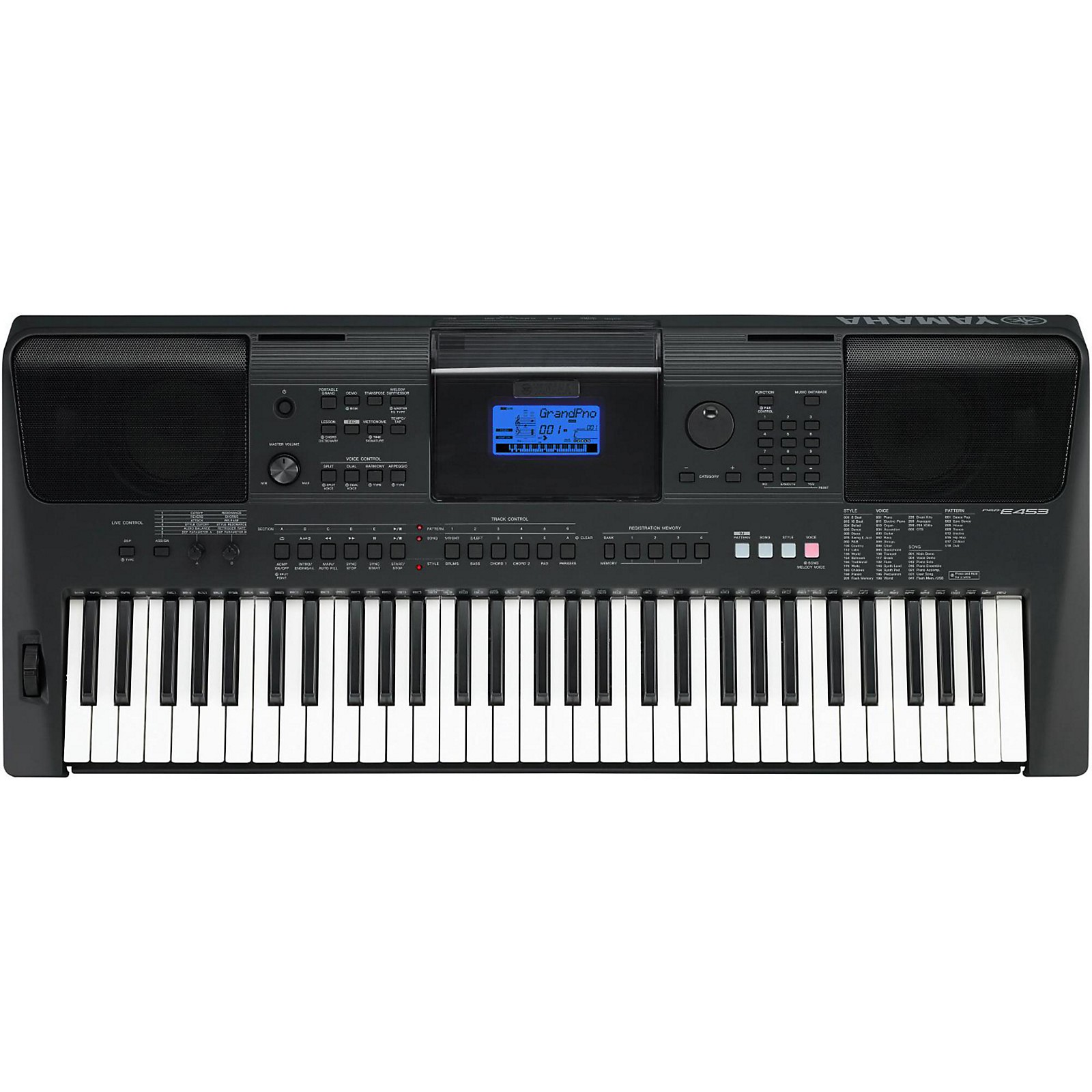 Yamaha PSR-E453 61-Key High-Level Portable Keyboard | Musician's Friend