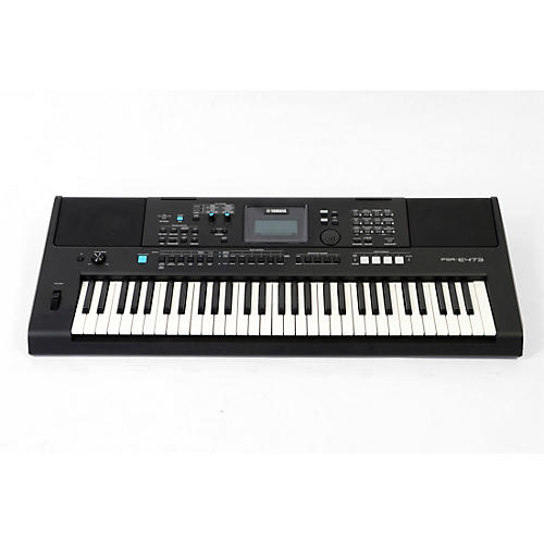 Yamaha PSR-E473 61-Key High-Level Portable Keyboard Condition 3 - Scratch and Dent  197881192679