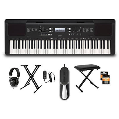 Yamaha PSR-EW310 76-Key Keyboard Package