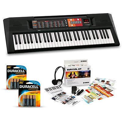 Yamaha PSR-F51 61-Key Portable Keyboard Package