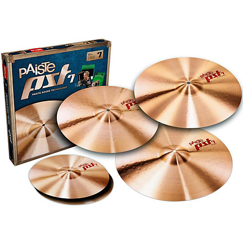 PST 7 Session Cymbal Set with Free 18