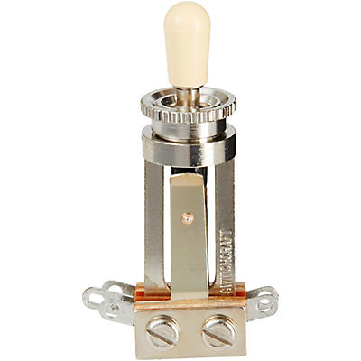 Gibson PST-S020 Straight Toggle Switch With Cream Cap