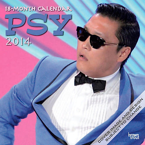 PSY: Official Gangnam Style 2014 Calendar Square 12x12
