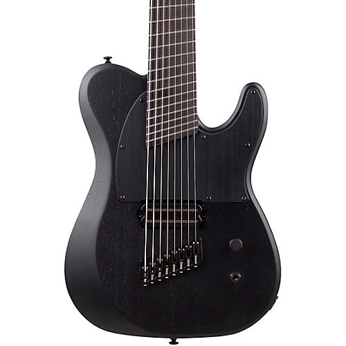 Schecter Guitar Research PT-8 MS Black Ops Electric Guitar Condition 2 - Blemished Satin Black Open Pore 197881211684