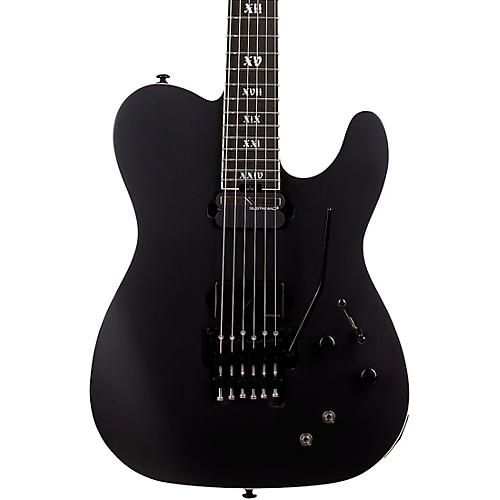 Schecter Guitar Research PT FR-S SLS Elite Evil Twin Electric Guitar Satin Black