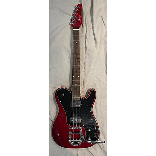 Schecter Guitar Research PT Fastback IIB Solid Body Electric Guitar Metallic Red