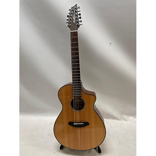 Breedlove PURSUIT CONCERT CE 12 12 String Acoustic Electric Guitar Natural