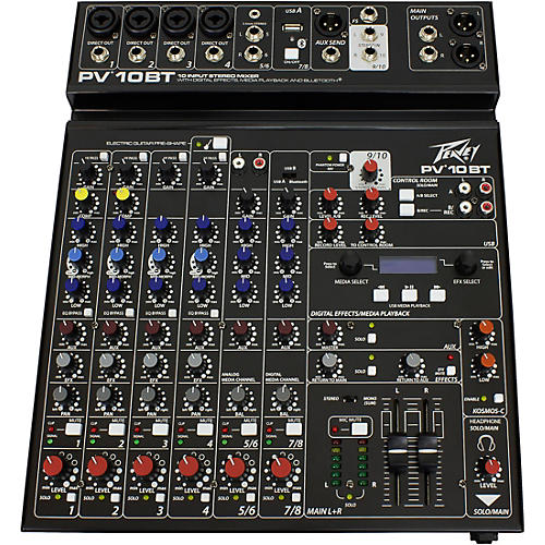 Peavey PV 10 BT Mixer with Bluetooth Condition 1 - Mint