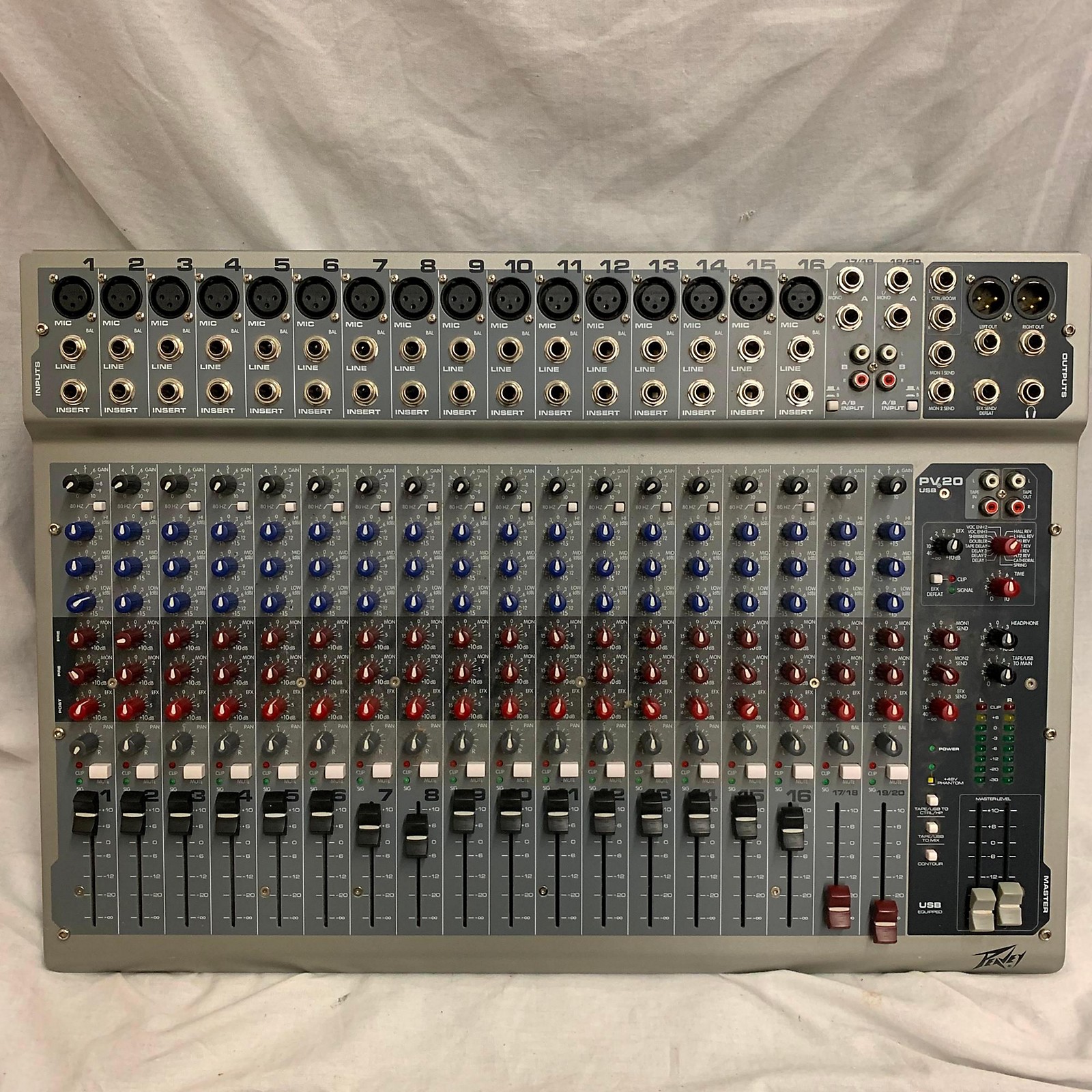 Peavey PV20USB Unpowered Mixer Musician's Friend