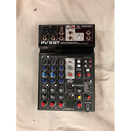 Peavey PV6 BT Unpowered Mixer