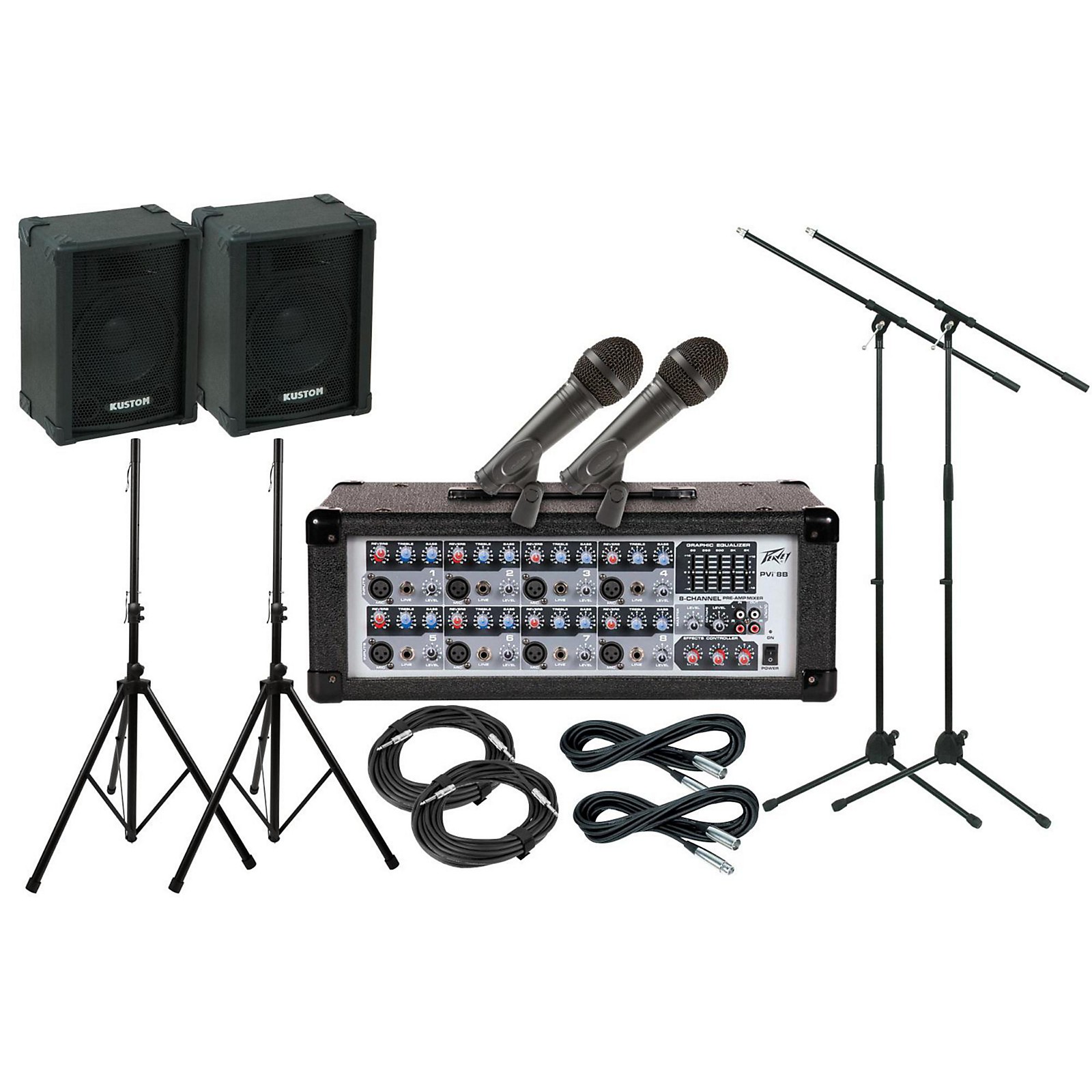 Peavey PVI 8B KPC10 PA Package Musician's Friend