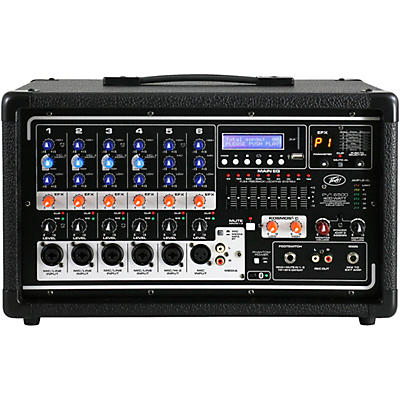 Peavey PVi 6500 6-Channel 400W Powered PA Head with Bluetooth and FX