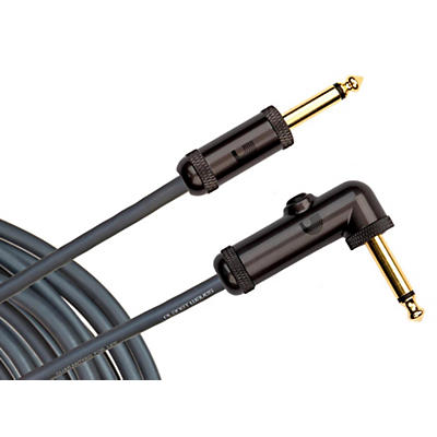 D'Addario PW-AGRA Circuit Breaker Cable Right Angle-Straight