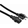 Hosa PWC408 14 AWG Grounded Power Cord, IEC C13 to NEMA 5-15P 8 ft.