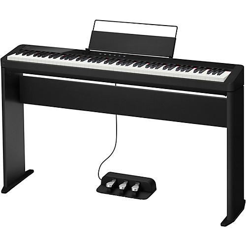 Casio PX-S1100 Privia Digital Piano With CS-68 Stand and SP-34 Pedal Black
