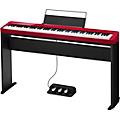Casio PX-S1100 Privia Digital Piano With CS-68 Stand and SP-34 Pedal WhiteRed