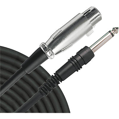 Hosa PXF105 PXF-105 XLR Female to 1/4" Male TS Unbalanced Interconnect Patch Cable